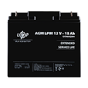 Акумулятор AGM LPM 12V - 18 Ah