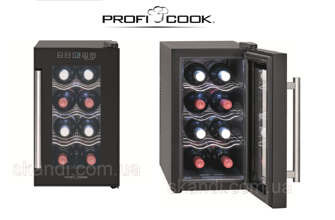 Холодильник винный PROFICOOK PC-GK 1163 - фото 1 - id-p2113405305