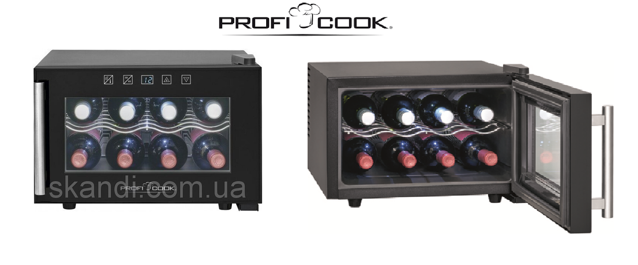 Холодильник винний PROFI COOK (Німеччина) - фото 1 - id-p2113405306