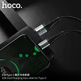 Кабель HOCO COOL DATA CABLE X38 USB — Type-C <unk> Шнур для заряджання та передавання даних USB кабель для телефона, фото 6