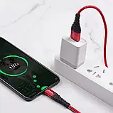 Кабель HOCO COOL DATA CABLE X38 USB — Type-C <unk> Шнур для заряджання та передавання даних USB кабель для телефона, фото 7