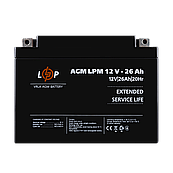 Акумулятор AGM LPM 12V - 26 Ah