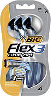 Станки бритвенные BIC Flex 3 Comfort 3 шт