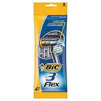 Станки бритвенные BIC Flex 3 лезвия 4 шт