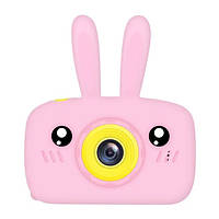 Детский цифровой фотоаппарат "Розовый зайчик" Epic X9 Kids Design Pink Rabbit
