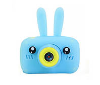 Детский цифровой фотоаппарат "Голубой зайчик" Epic X9 Kids Design Blue Rabbit