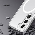 Чохол Crystal Clear Case с Magsafe для Samsung S24, фото 8