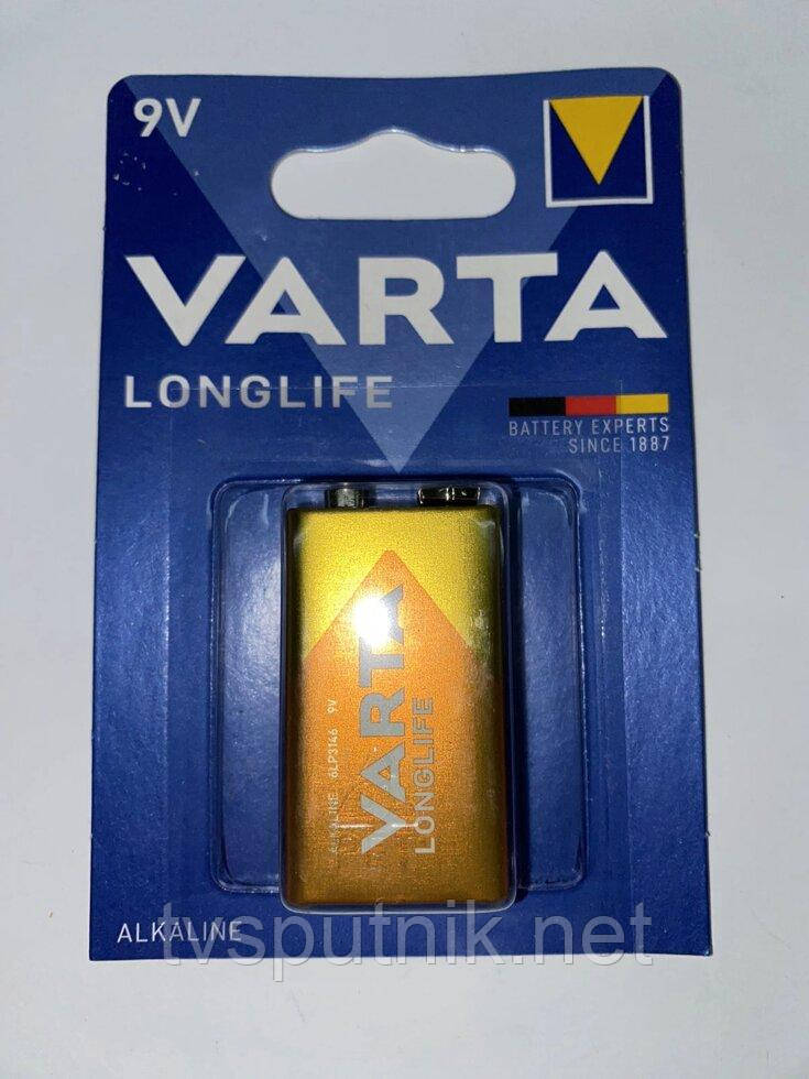 Батарейка Varta LONGLIFE 6LR61 («Крона» 9V)