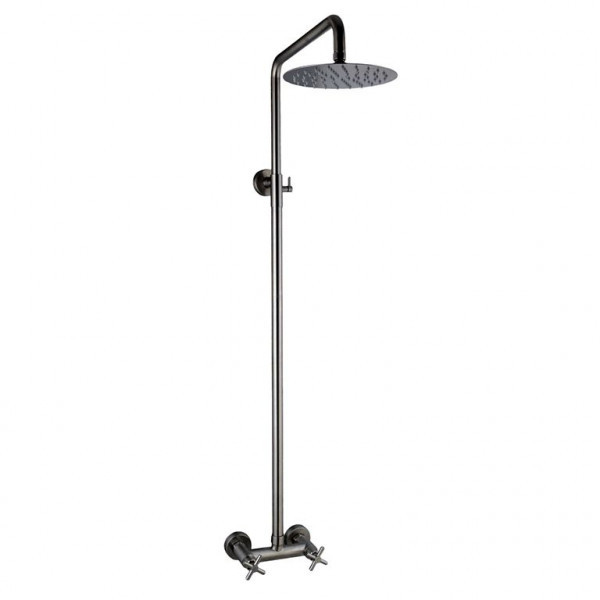 Душова система Globus Lux DUKAT SD4-SH-05 Нержавійка - Тропік D200мм - Комплект, фото 1