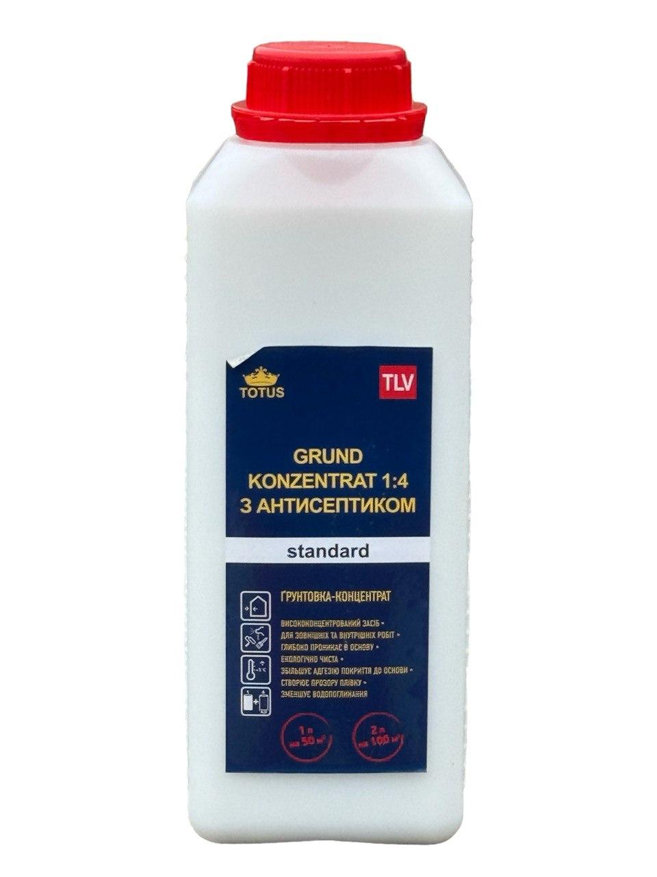 Ґрунтовка-концентрат TOTUS 1:4 1 л