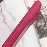 Чохол Silicone Cover Lakshmi (A) для Google Pixel 6 | Мікрофібра Бордовий / Marsala, фото 6