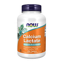 Кальцій NOW Foods Calcium Lactate 250 tabs, фото 5