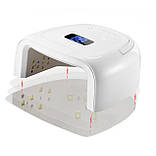 Бездротова UV/LED лампа S20 для сушіння гель лаку, всіх видів гелю (на акумуляторі 15600 mAh), 60 Вт., фото 7