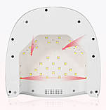Бездротова UV/LED лампа S20 для сушіння гель лаку, всіх видів гелю (на акумуляторі 15600 mAh), 60 Вт., фото 9