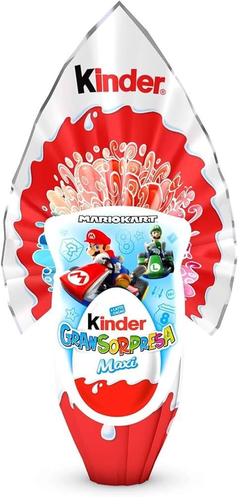 Шоколадне яйце Kinder Ferrero Gran Sorpresa Mario Kart, 220 г