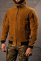 Куртка тактична флісова Модель «Патріот». Колір койот