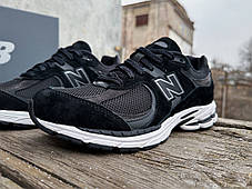 Чоловічі кросівки New Balance 2002R M2002RBK чорні Оригінал, фото 4