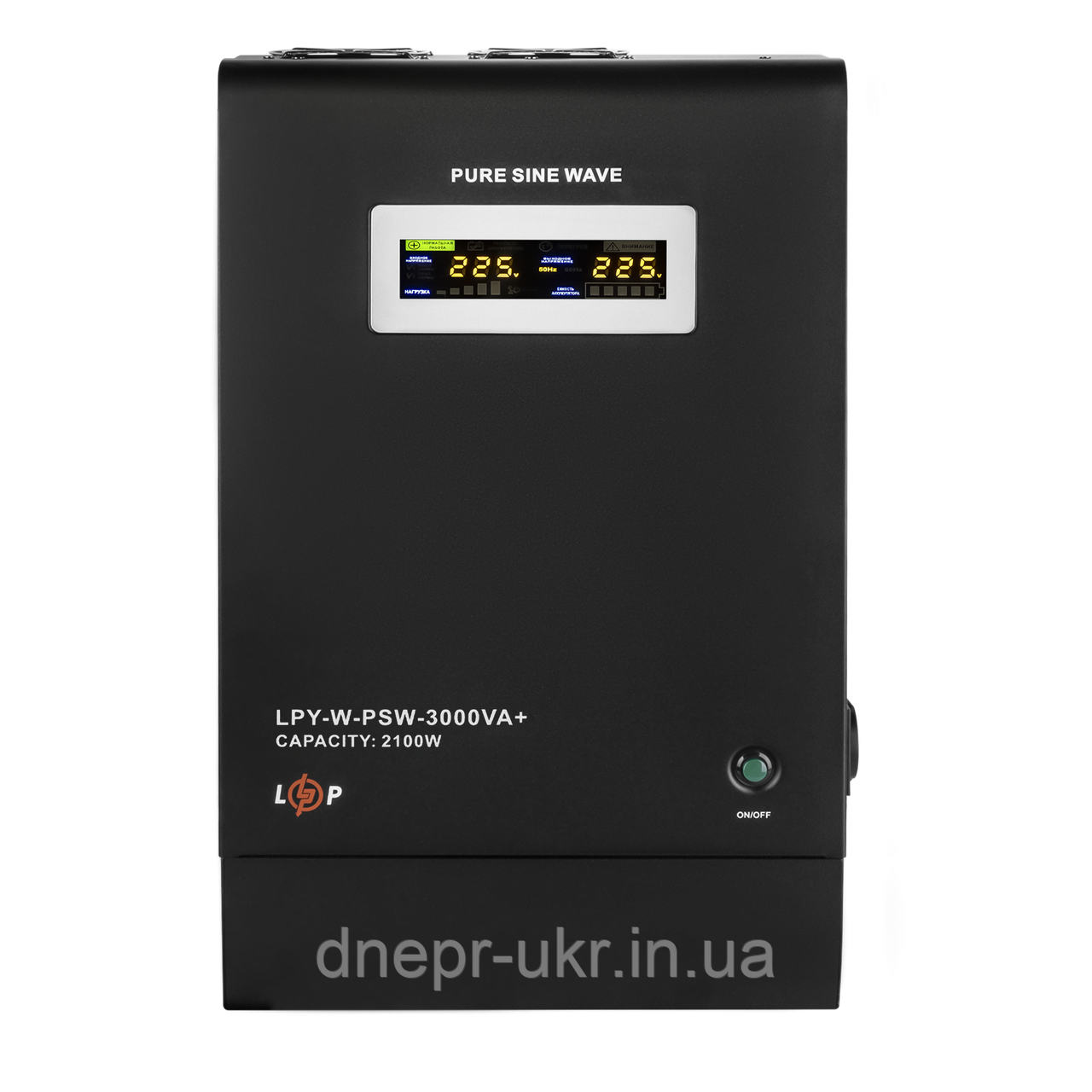 ДБЖ з правильною синусоїдою 48V LPY-W-PSW-3000VA+(2100Вт)