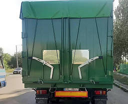 Тент на напівпричіп зерновоз-контейнеровоз під замовлення з ПВХ 650 грам/м2., фото 6