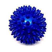 М'яч масажний d 10 см синій надувний D10 (70Гр)-С  (sns)
