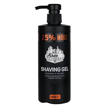 Гель для гоління The Shave Factory Shaving Gel 500мл