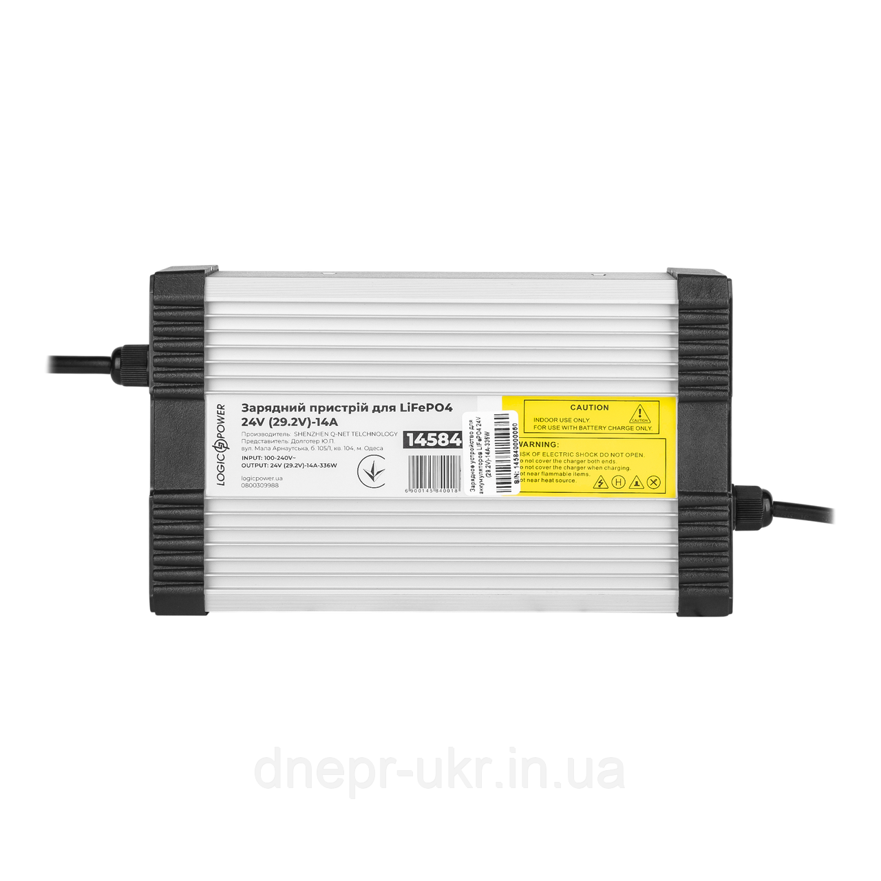 Зарядний пристрій для акумуляторів LiFePO4 24V (29.2V)-14A-336W