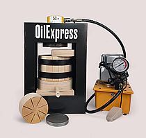 Прес для олії  50 тонн холодного пресування на 3 літри (повний комплект) "PRO+" OilExpress