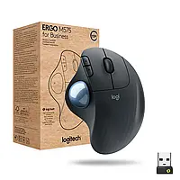 Logitech ERGO M575 for Business Graphite Комп'ютерна мишка безпровідна з трекболом 2.4GHz Bluetooth Logi Bolt