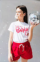 Дитяча підліткова футболка для дівчинки Barbi. 140-164