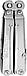 Мультитул SOG Powerlock, scissors, фото 4