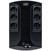 Лінійно-інтерактивне ДБЖ LP 650VA-6PS (455Вт)