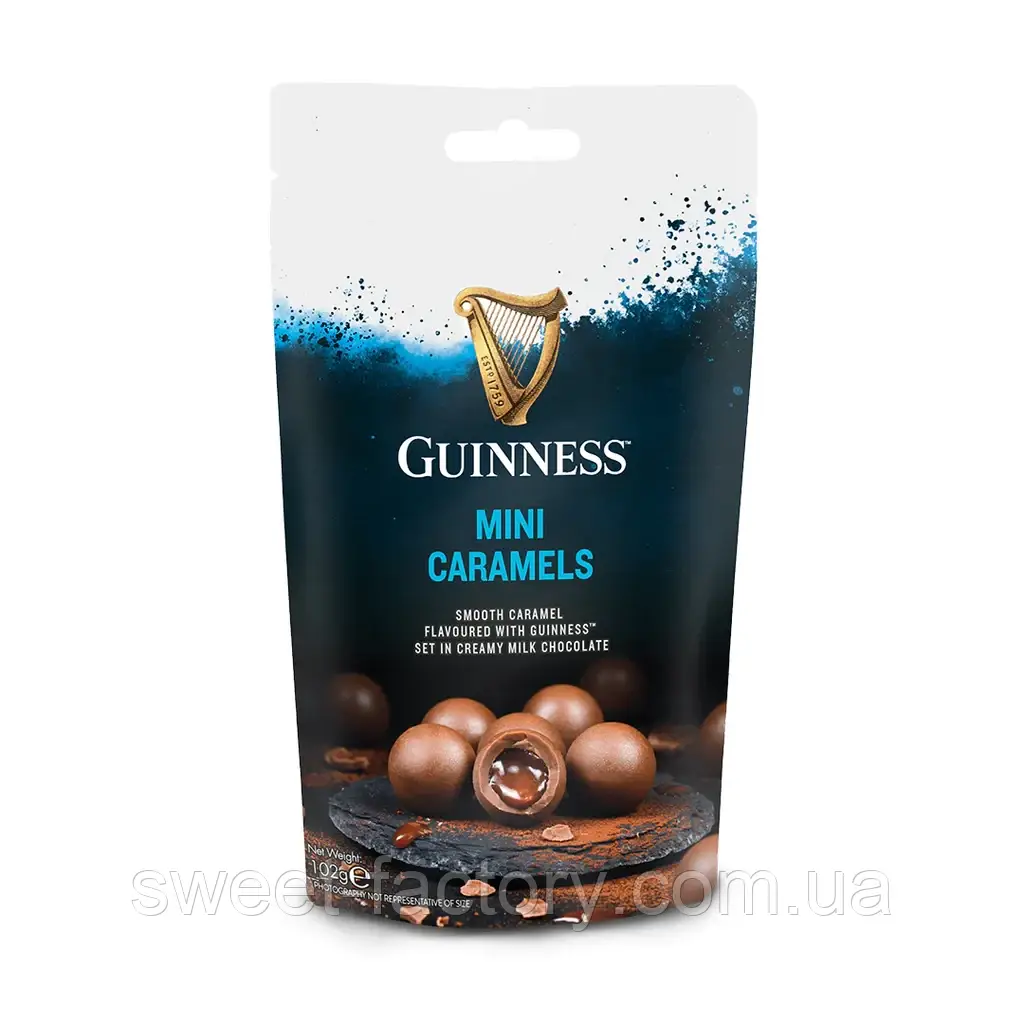Цукерки Guinness Mini Caramels 102g