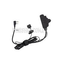 Кнопка Element Z-Tac PTT U-94A/U под Kenwood (Baofeng)(Черный)(1723573811754)