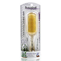 Расческа для поврежденных волос с маслом льна IKEMOTO Botanica Amani Oil