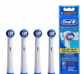 Оригінальні насадки Oral-B EB20 Precision Clean,  Насадка змінна на електричну зубну щітку орал би