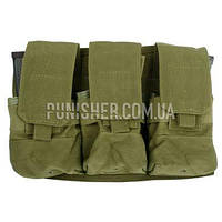 Магазинный подсумок Rothco Universal Triple Mag Rifle Pouch(7.62mm, .223, 5.45, 5.56)(Olive