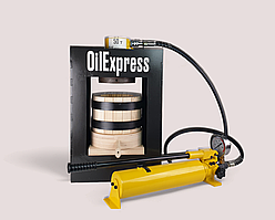Прес для олії 50 тонн холодного пресування на 3 літри (повний комплект) "PRO+" OilExpress