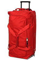 Сумка дорожня на колесах MADISSON 21062 середня 62 см червона