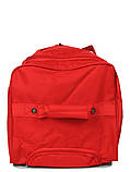 Сумка дорожня на колесах MADISSON 21062 середня 62 см червона, фото 6