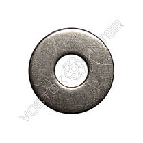 Шайба нержавіюча М5 DIN 9021 збільшена плоска кругла, фото 3