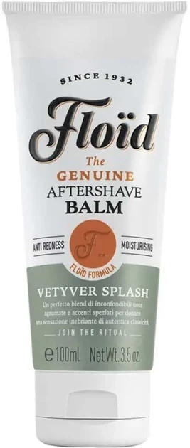 Бальзам після гоління Floid Aftershave Balm Vetyver Splash 100мл, фото 1