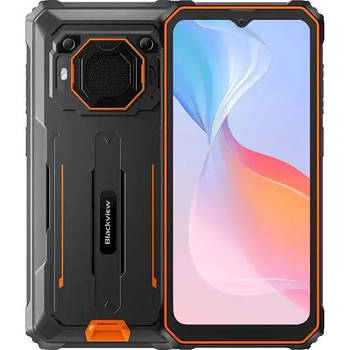 Смартфон Blackview BV6200 Pro 6/128GB orange NFC, 13+0,3/8Мп, 6.56'' IPS, IP69K, 4G, Helio P35, 13000mAh
