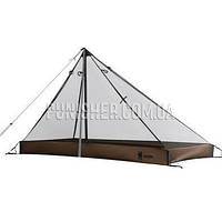 Одноместная сетчатая палатка OneTigris Mesh Inner Tent 200x115x85 cm(Палатка 1)(Coyote Brown)(1723630263755)
