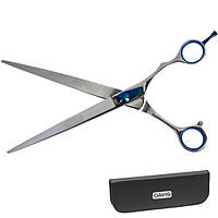 Прямые ножницы для стрижки собак Davis Extreme Edge BLUE Straight 85 216 см Хром (21000523580 TH, код: 7937043