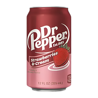 Напиток Dr Pepper Strawberries & Cream 355ml