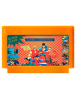 Сборник Игр RMC Famicom Dendy Battle City (Танчики) и Другие 90х Английская Версия Только Картридж Б/У