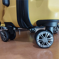 Чемодан на колесах для подорожей Swissbrand Ranger (S) Yellow (SWB_LHRAN002S) Швейцарія, фото 4