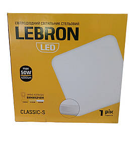 Стельовий LED світильник (люстра) LEBRON CLASSIC-S