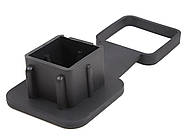 Заглушка для американського фаркопа 50х50 мм заглушка фаркопа під квадрат 50х50 мм Tirol, фото 3