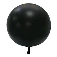 Гигантский Воздушный Шар Latex Balloon 60 дюймов 150 см Чёрный (00232)